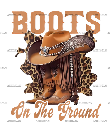 Boots On The Ground-11 DTF Transfer