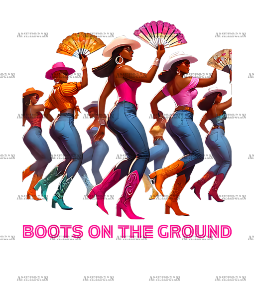 Boots On The Ground-12 DTF Transfer