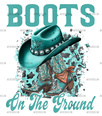 Boots On The Ground-13 DTF Transfer