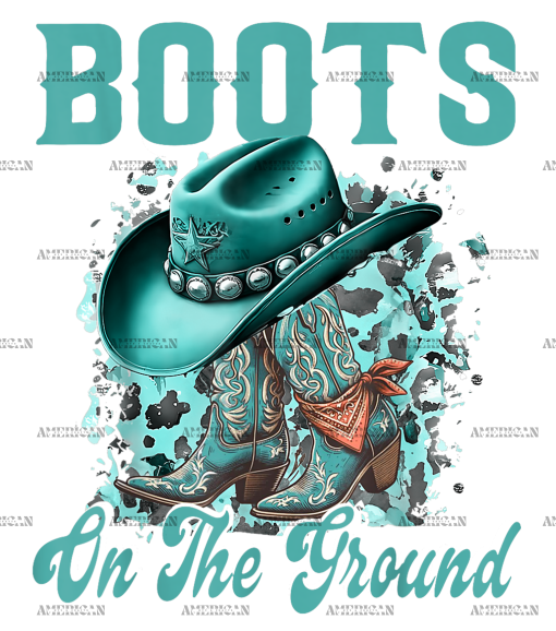 Boots On The Ground-13 DTF Transfer
