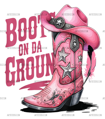Boots On The Ground-14 DTF Transfer