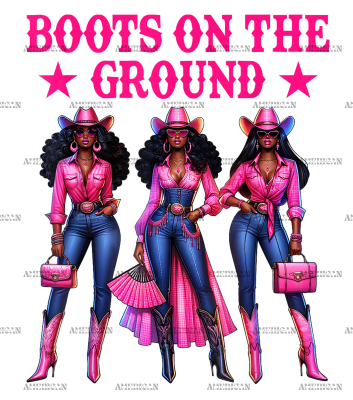 Boots On The Ground-15 DTF Transfer
