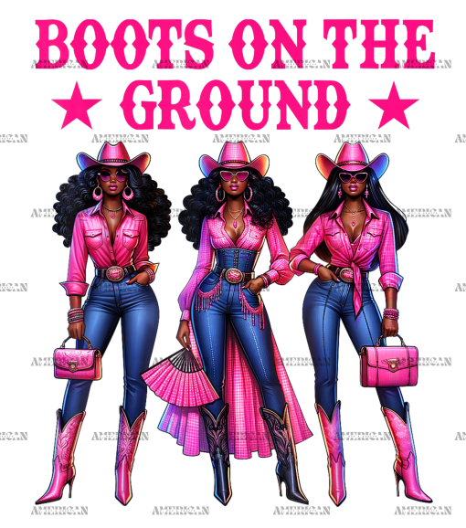 Boots On The Ground-15 DTF Transfer