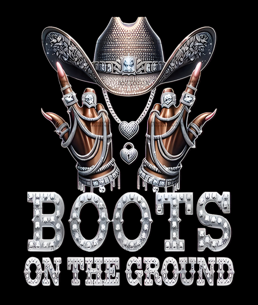 Boots On The Ground-17 DTF Transfer