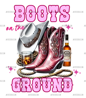 Boots On The Ground-2 DTF Transfer