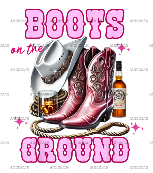 Boots On The Ground-2 DTF Transfer