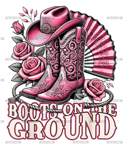 Boots On The Ground-20 DTF Transfer