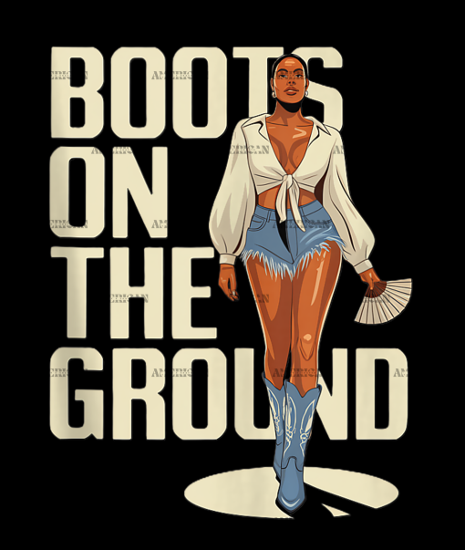 Boots On The Ground-21 DTF Transfer