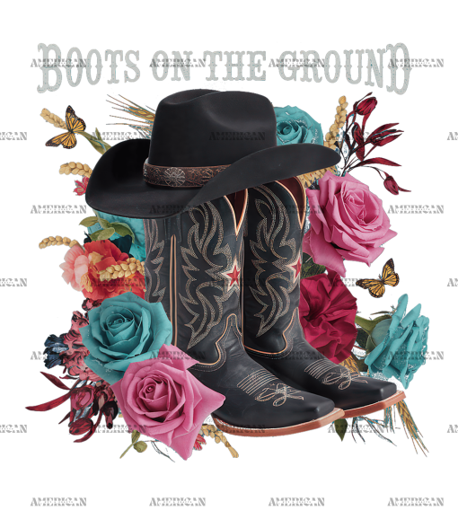 Boots On The Ground-23 DTF Transfer