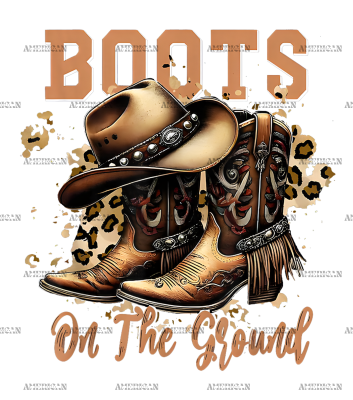 Boots On The Ground-28 DTF Transfer