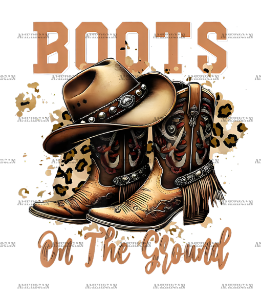 Boots On The Ground-28 DTF Transfer