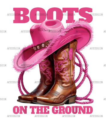 Boots On The Ground-30 DTF Transfer