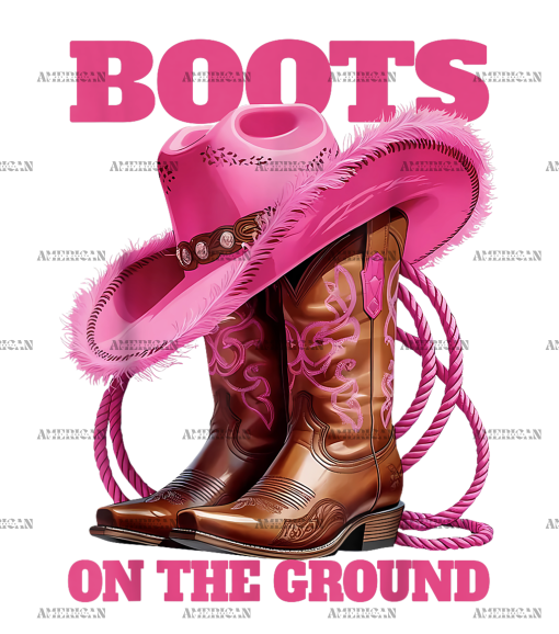 Boots On The Ground-30 DTF Transfer