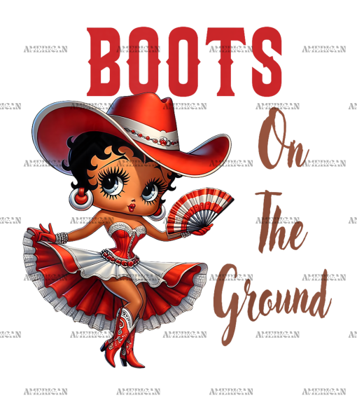 Boots On The Ground-32 DTF Transfer