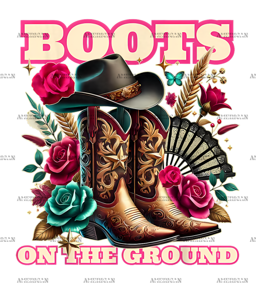 Boots On The Ground-33 DTF Transfer