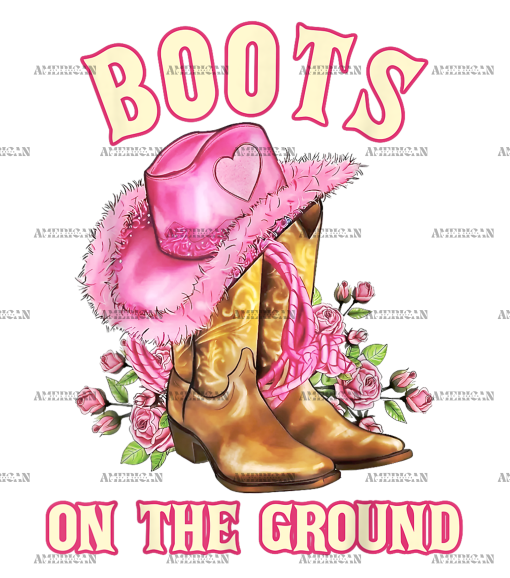 Boots On The Ground-39 DTF Transfer