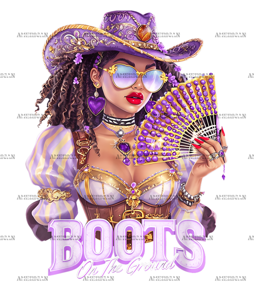 Boots On The Ground-4 DTF Transfer