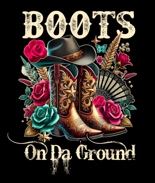 Boots On The Ground-40 DTF Transfer