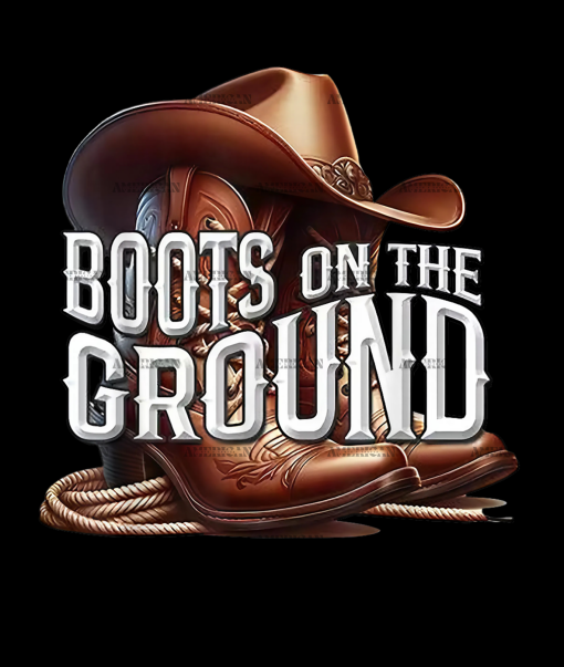 Boots On The Ground-41 DTF Transfer