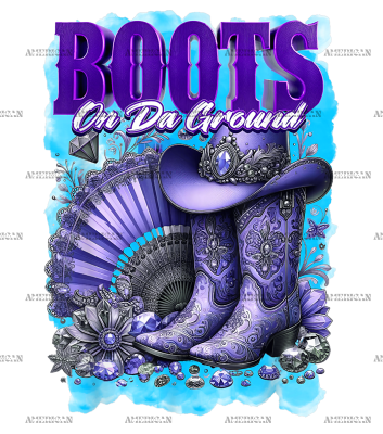 Boots On The Ground-42 DTF Transfer