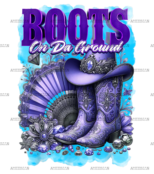 Boots On The Ground-42 DTF Transfer