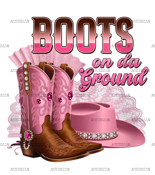 Boots On The Ground-43 DTF Transfer