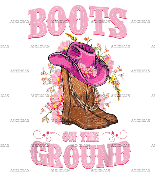 Boots On The Ground-48 DTF Transfer