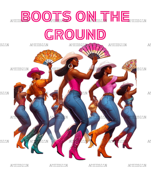 Boots On The Ground-49 DTF Transfer