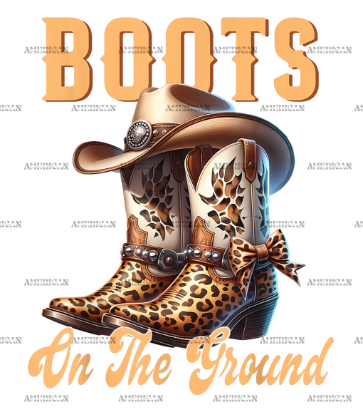 Boots On The Ground-5 DTF Transfer