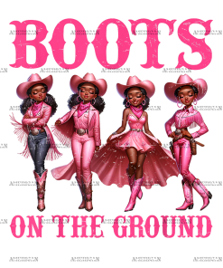 Boots On The Ground-50 DTF Transfer