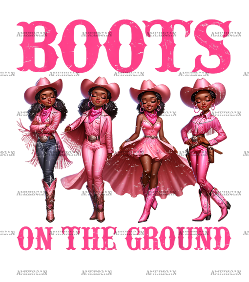 Boots On The Ground-50 DTF Transfer