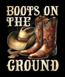 Boots On The Ground-53 DTF Transfer