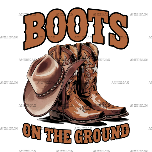 Boots On The Ground-57 DTF Transfer