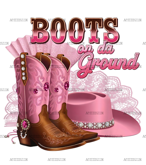 Boots On The Ground-6 DTF Transfer