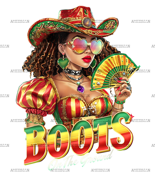 Boots On The Ground-8 DTF Transfer