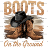 Boots On The Ground-9 DTF Transfer