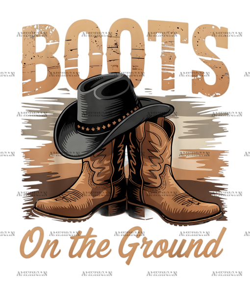 Boots On The Ground-9 DTF Transfer