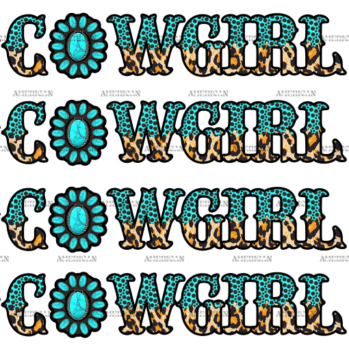 Cowgirl DTF Transfer