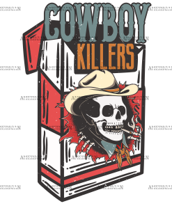 Cowboy Killers DTF Transfer