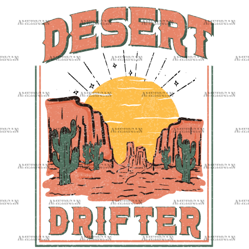 Desert Drifter DTF Transfer