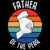 Father Of The Year DTF Transfer