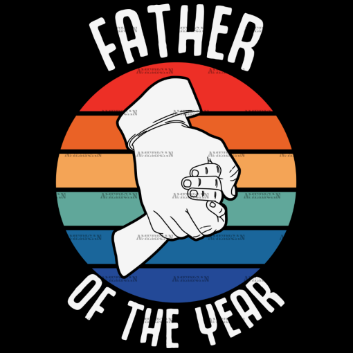 Father Of The Year DTF Transfer