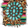 Leopard Gem Stone DTF Transfer