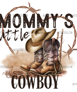 Mommy's Little Cowboy DTF Transfer