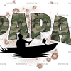 Papa Fishing DTF Transfer