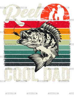 Reel Cool Dad-1 DTF Transfer