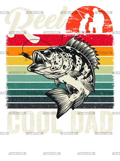 Reel Cool Dad-1 DTF Transfer