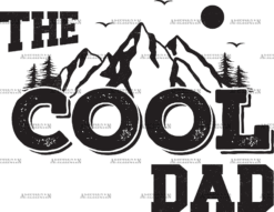 The Cool Dad DTF Transfer