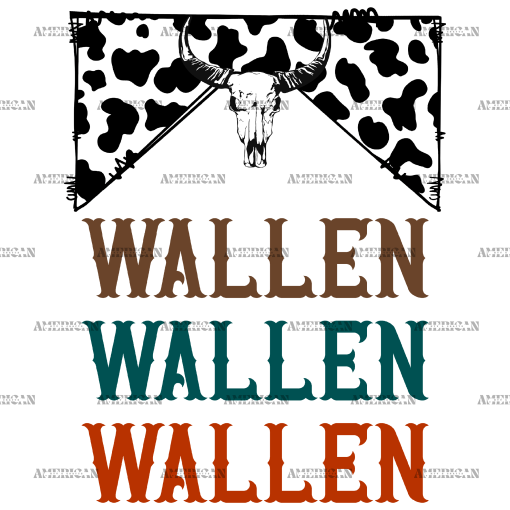 Wallen DTF Transfer
