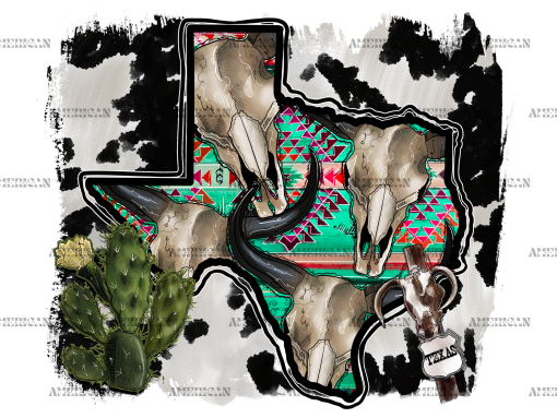 Western Texas-2 DTF Transfer